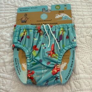 NWT Charlie Banana Swim Diaper. Size Medium!